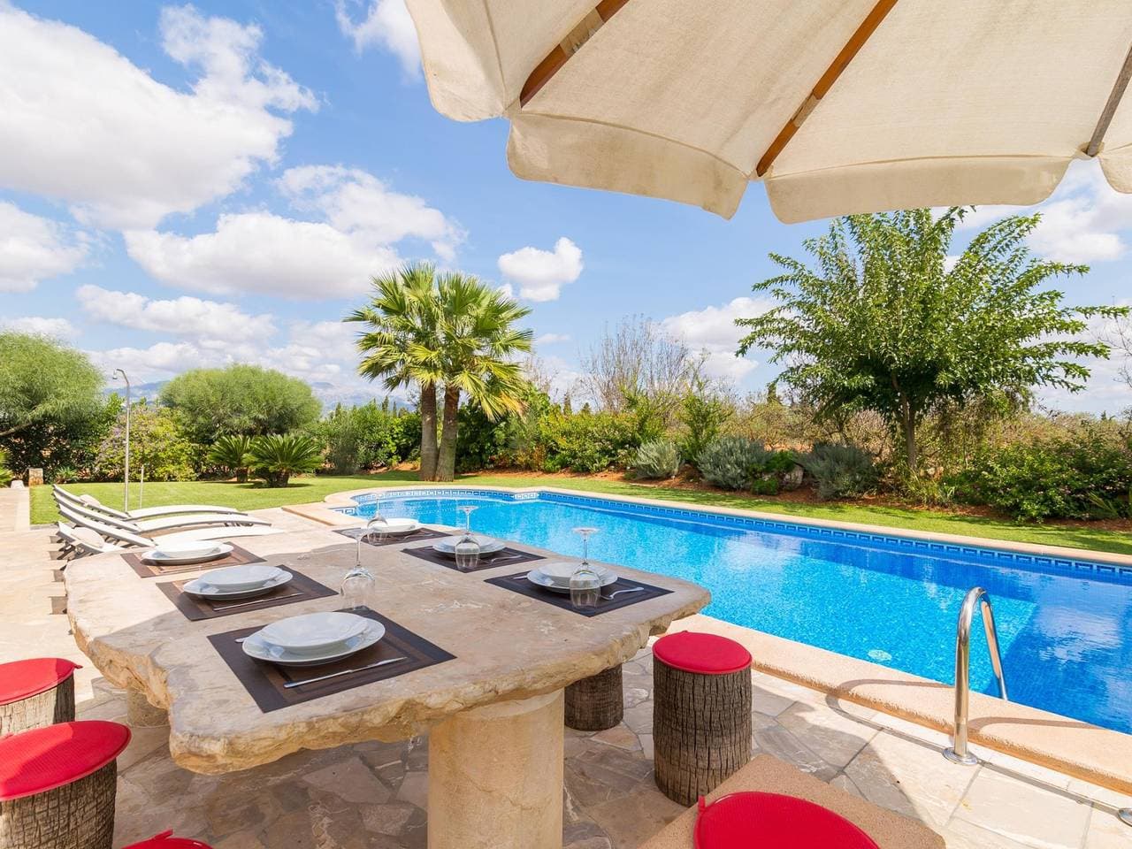 Foto 7 von 27: Es Rafalot - Schöne Villa mit Pool und Garten in Binissalem