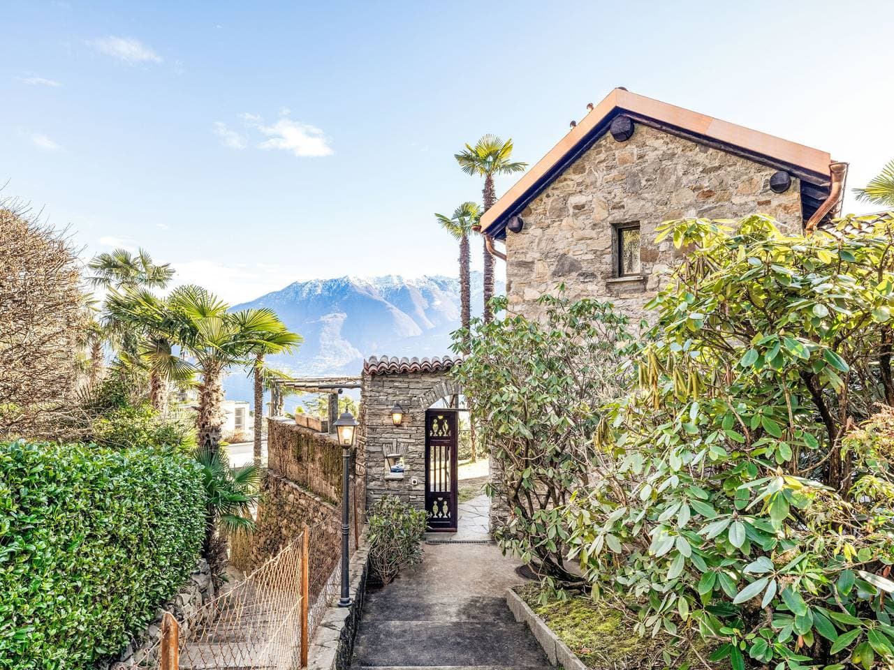 Locarno: Schönes, gemütliches Einfamilienhaus Palm Cottage 1