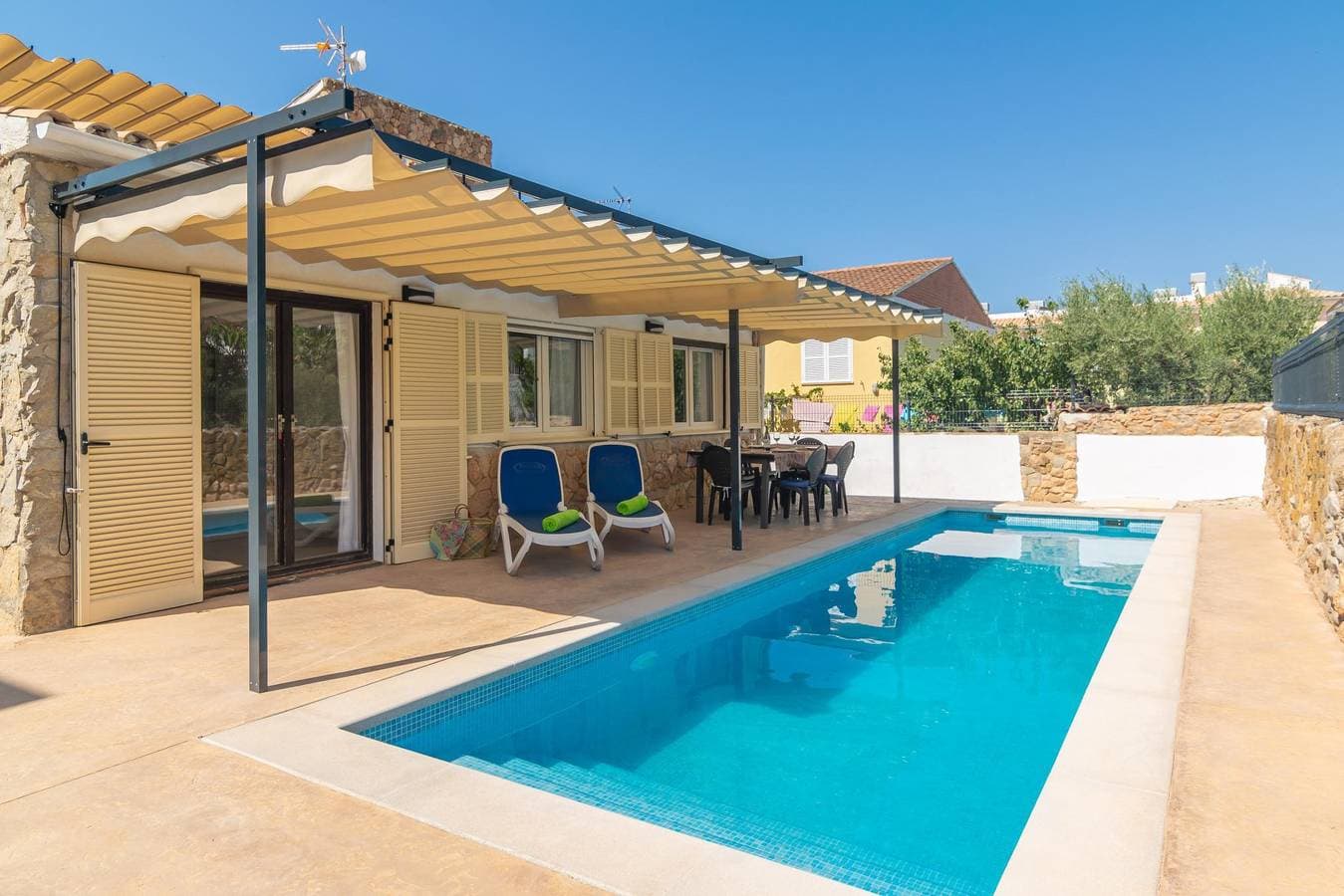 Foto 5 von 34: Can Clavell - Schönes Ferienhaus mit privatem Pool in Strandnähe. WiFi gratis