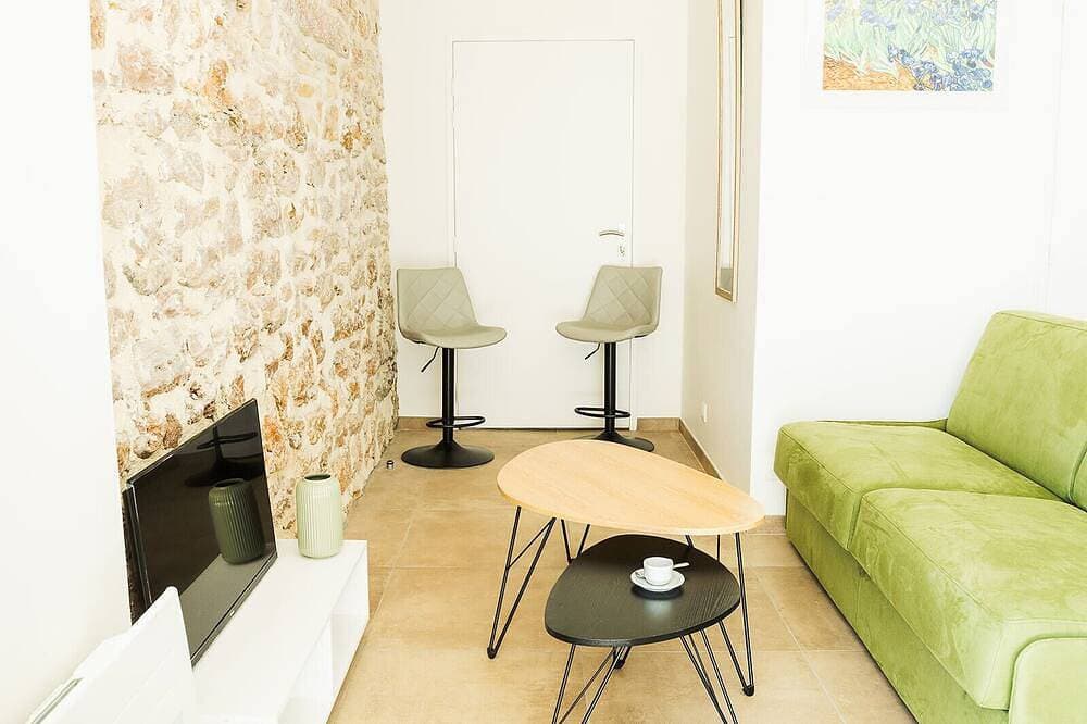 Foto 5 von 17: Grange La Roca Masia - Les Iris, swimming pool, garden, 2 bedrooms 4/6 people
