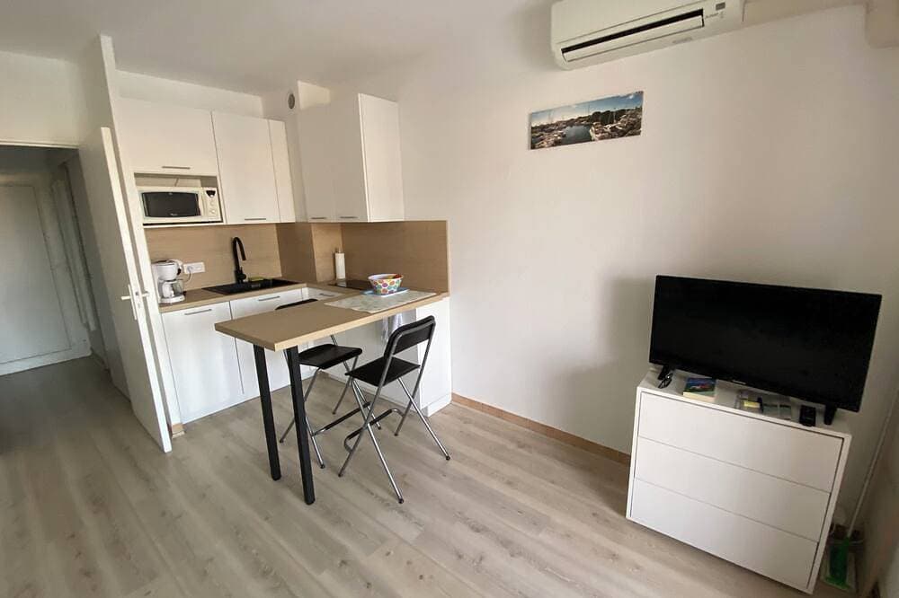 Foto 12 von 27: Port Grimaud: Studio 2-4pers. mit Blick auf Port Grimaud Kanälen Terrasse South East