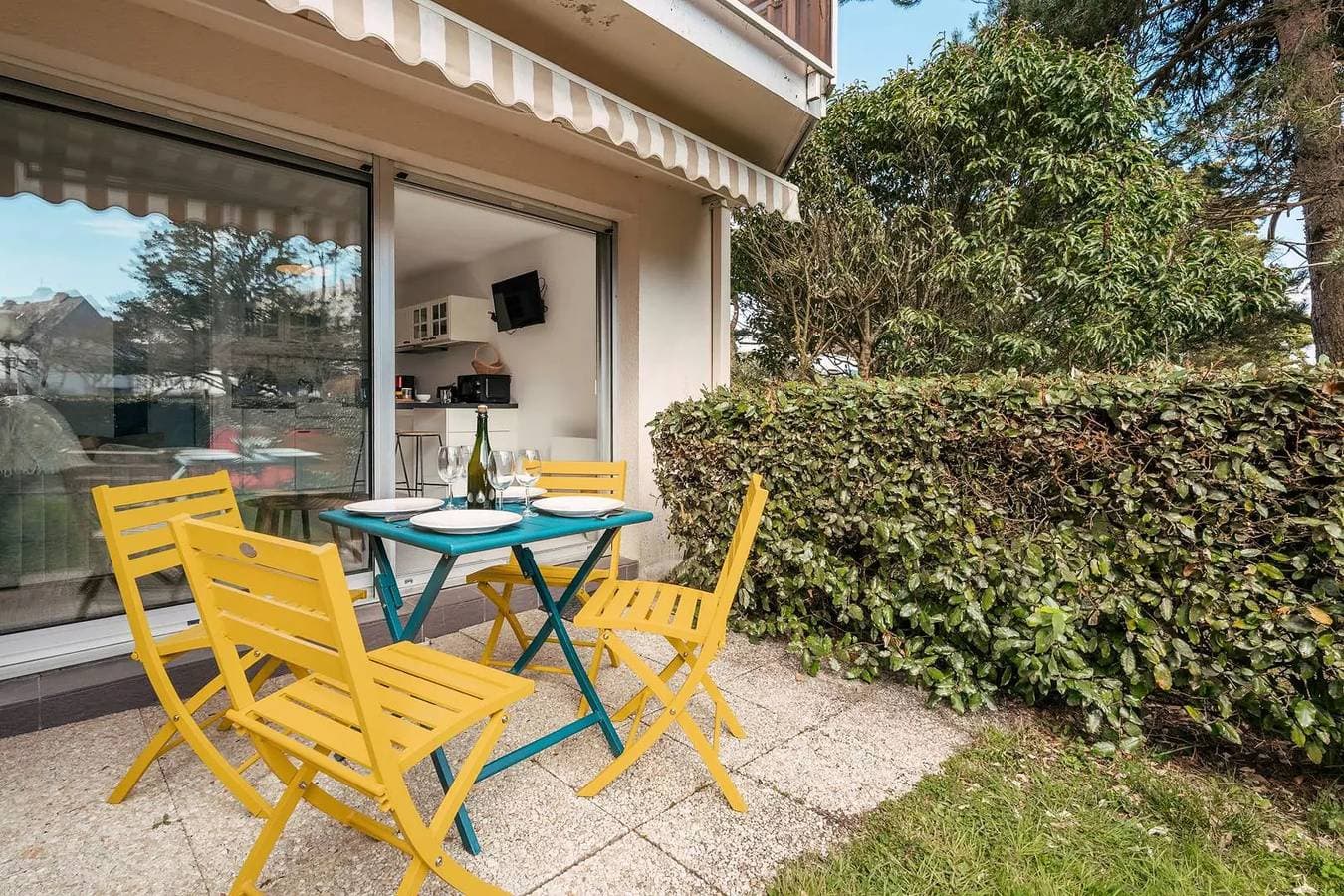 Foto 11 von 15: Carnac - Ferienwohnung 2 Zimmer - 30m2 - Meerblick