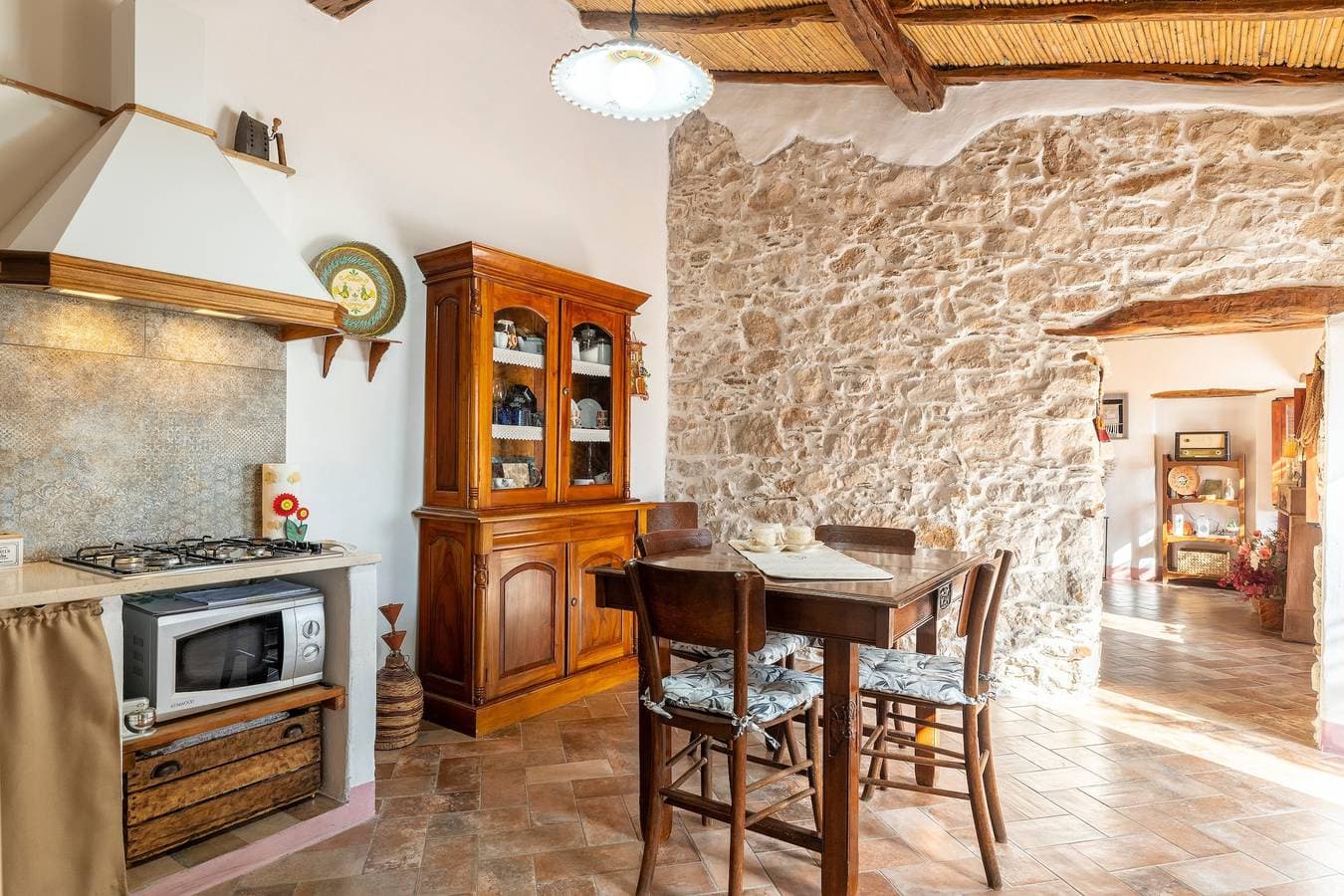 Foto 11 von 26: Ferienhaus 'Casa Della Nonna Nel Borgo' mit Bergblick, privatem Garten und Wi-Fi