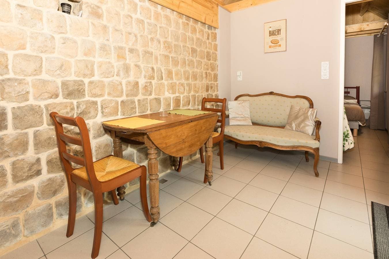 Foto 2 von 10: Ferienhaus 'Maisonnette De Sotteville Sur Mer' mit privater Terrasse, privatem Garten und WLAN