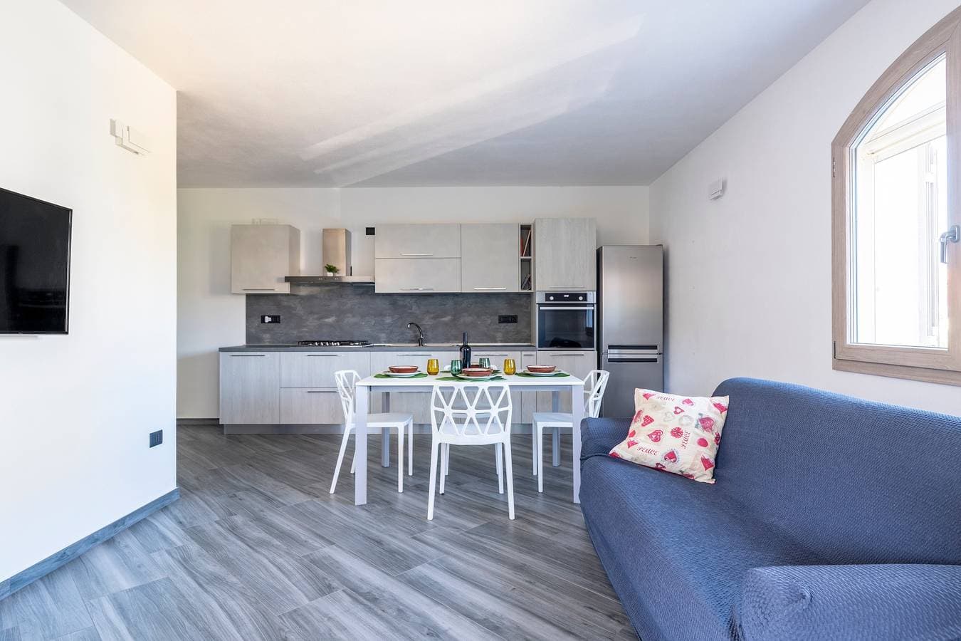 Foto 5 von 20: Ferienwohnung LaTorre mit Balkon, Terrasse und Gemeinschaftsgarten