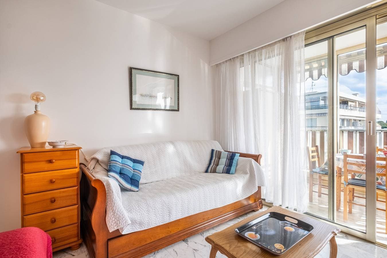 Foto 3 von 21: Studio „Brise de Mer“ mit Meerblick, privater Terrasse und WLAN