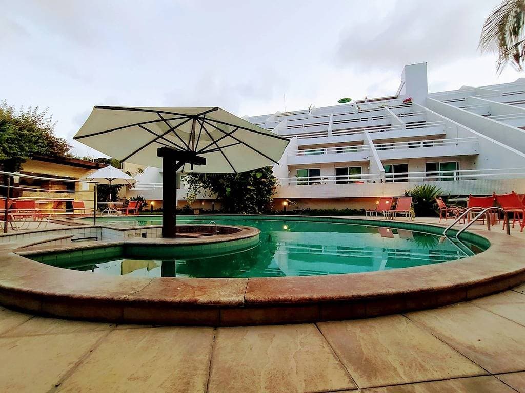 Foto 5 von 33: Cozy apartment with views of Morro do Careca.