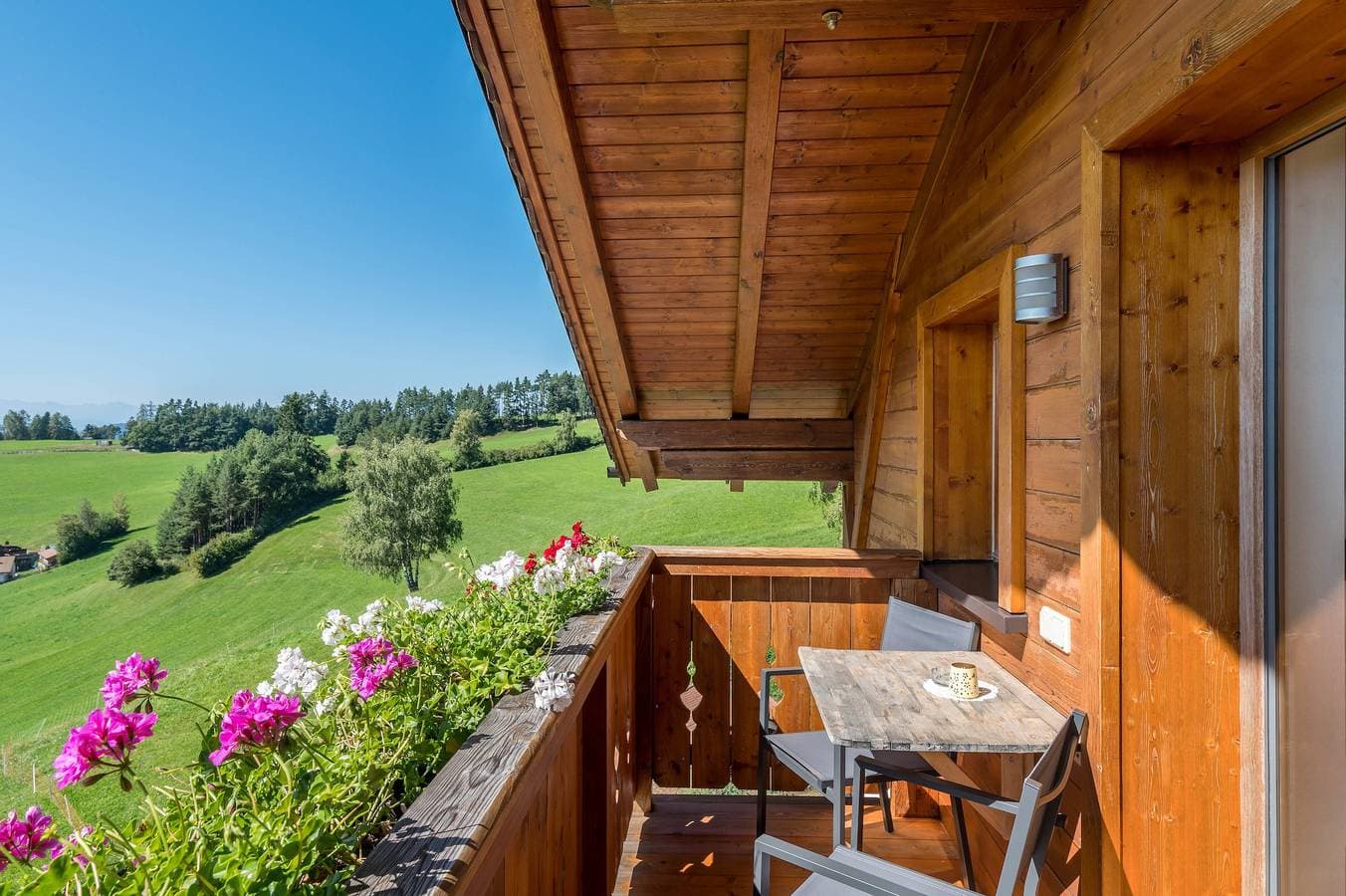 Foto 2 von 30: Ferienwohnung 'Mongaduierhof Apt Schlern' mit Bergblick, Gemeinschaftsgarten und WLAN