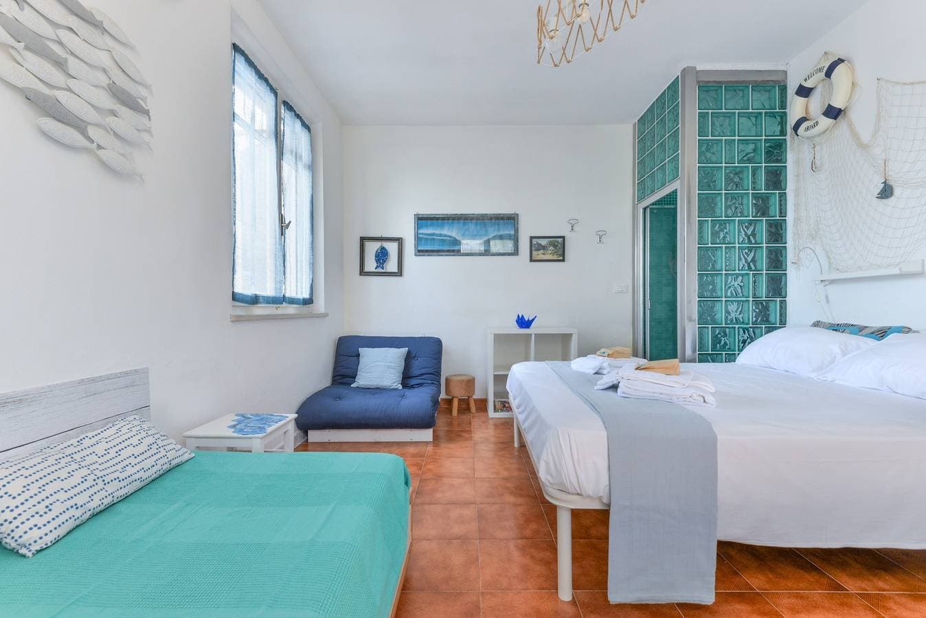 Foto 9 von 24: Modernes Apartment mit Garten, Klimaanlage und WLAN