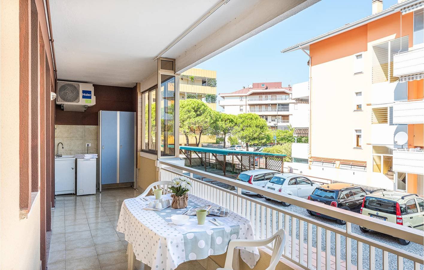 Foto 6 von 17: Appartement am Strand mit Terrasse & AC - für 4 Personen