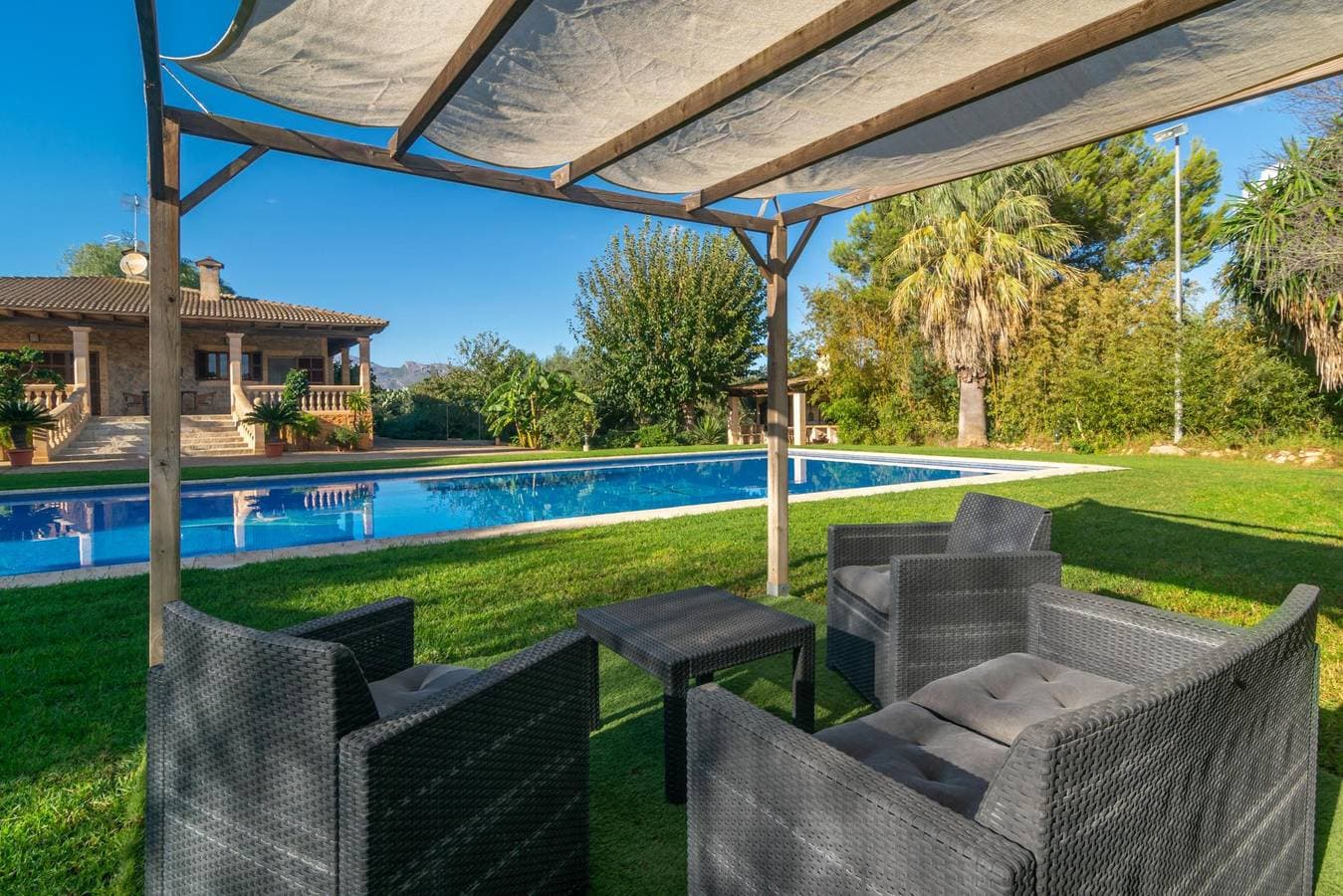 Foto 4 von 53: Ca'N Berguins - Ferienhaus mit privaten Pool in Buger. WiFi gratis