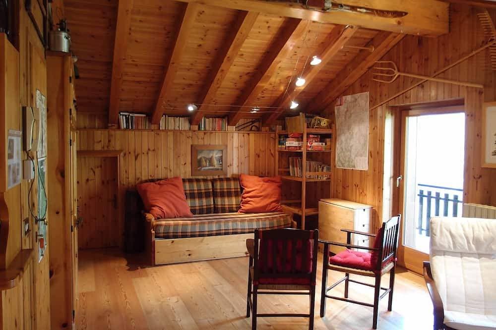 Foto 4 von 30: Spacious attic with a Micro bedroom in Valtournenche