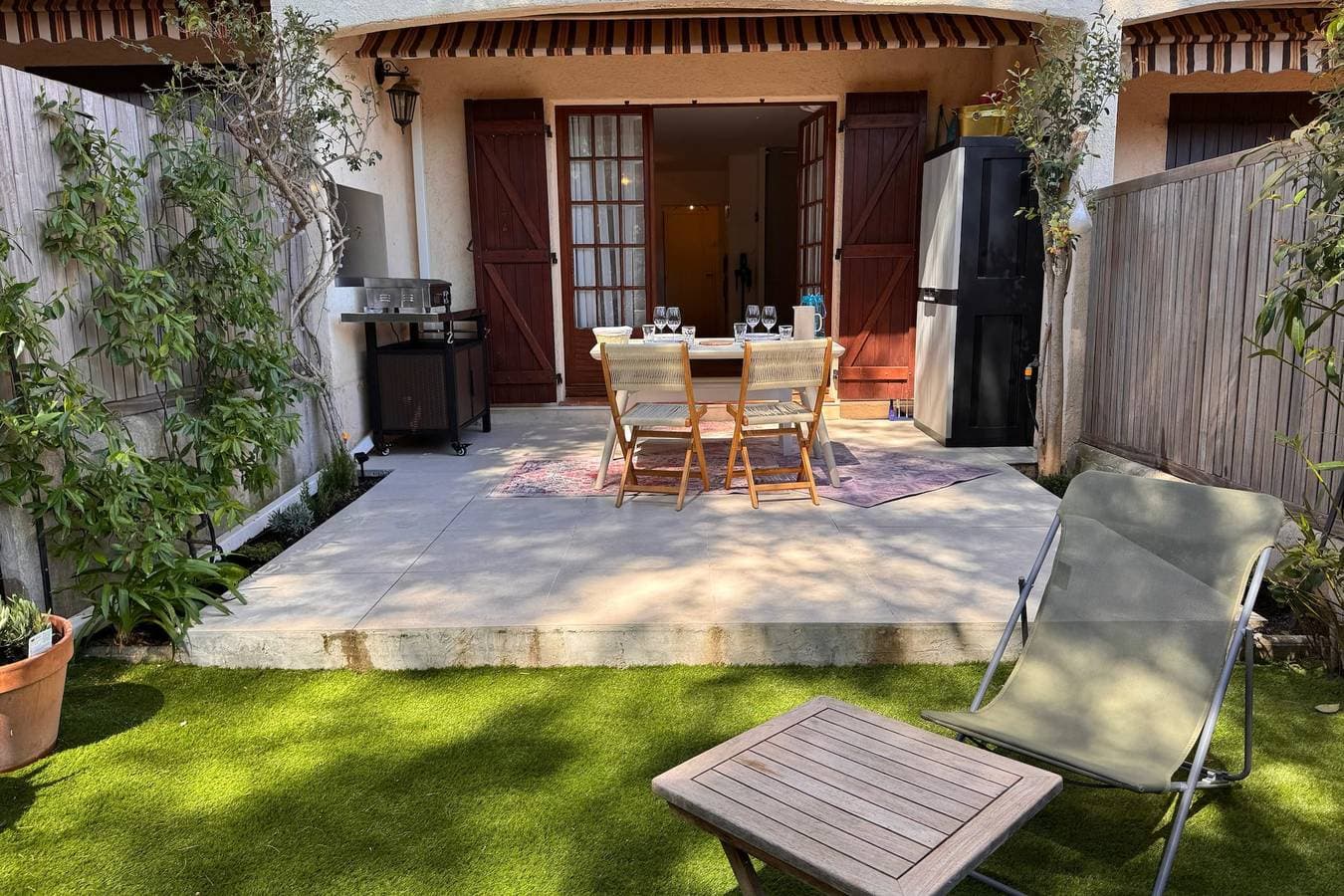 Foto 13 von 23: Ferienwohnung für 4 Personen mit Garten
