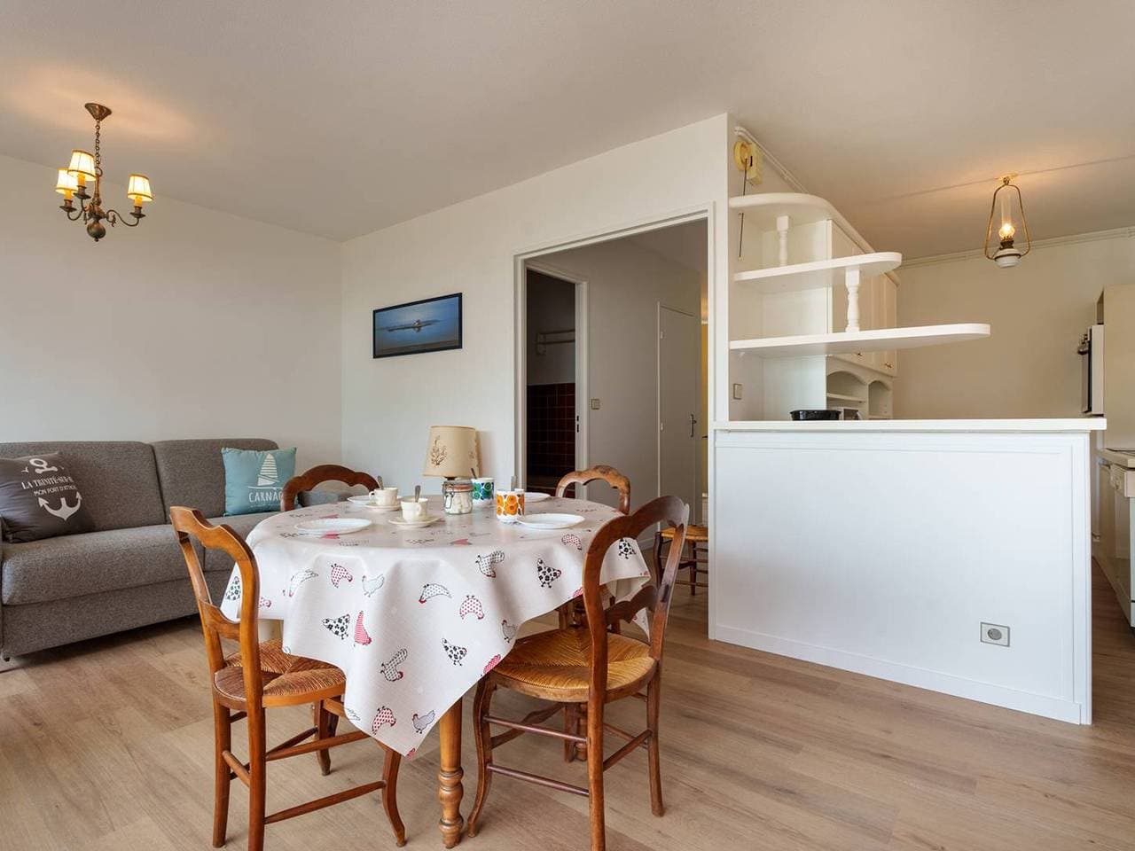 Foto 5 von 15: St. Philibert: 2-Zi-Wohnung, 53m², Terrasse, Parkplatz, 4 Pers