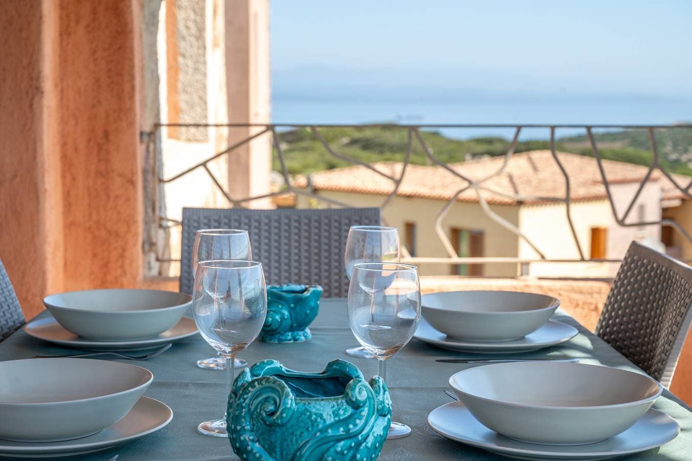 Foto 6 von 26: Ferienwohnung "Stella Maris" mit Meerblick, Gemeinschaftspool und privater Terrasse