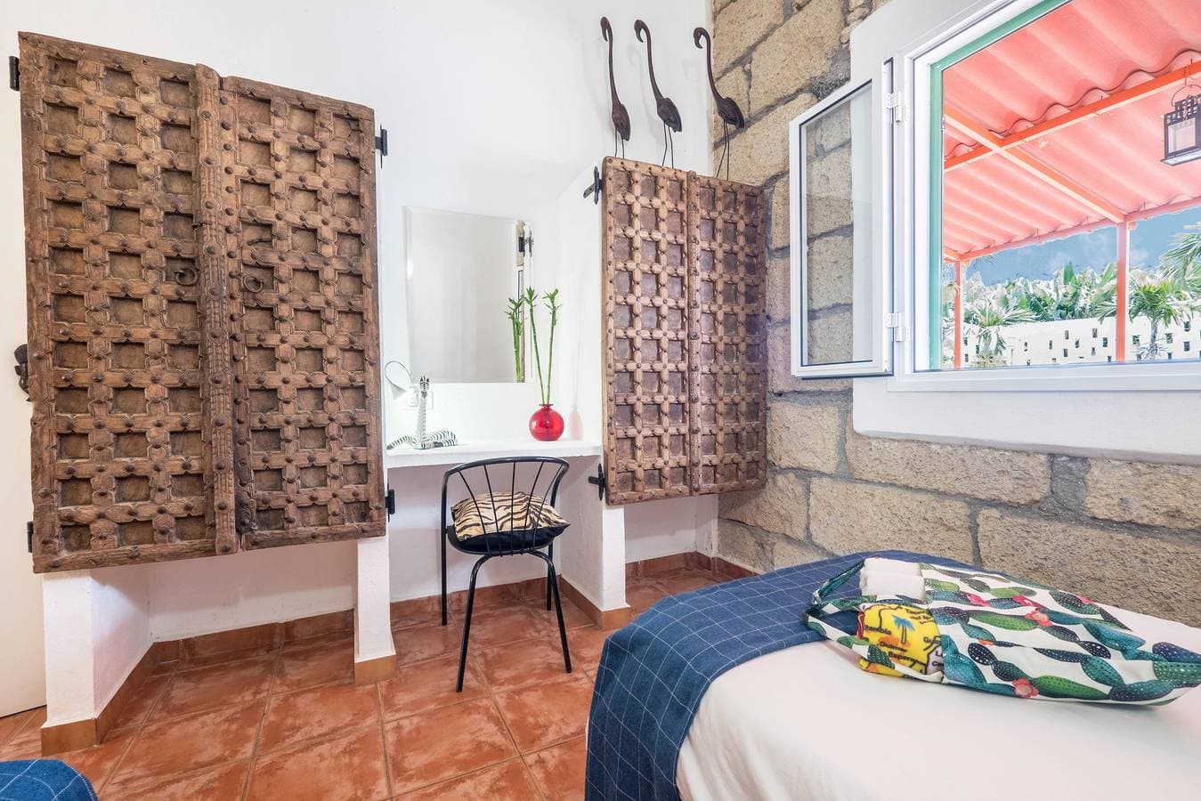 Foto 11 von 20: Traditionelles Ferienhaus „Casa Verode“ in Alcalá mit 2 Terrassen & Meerblick