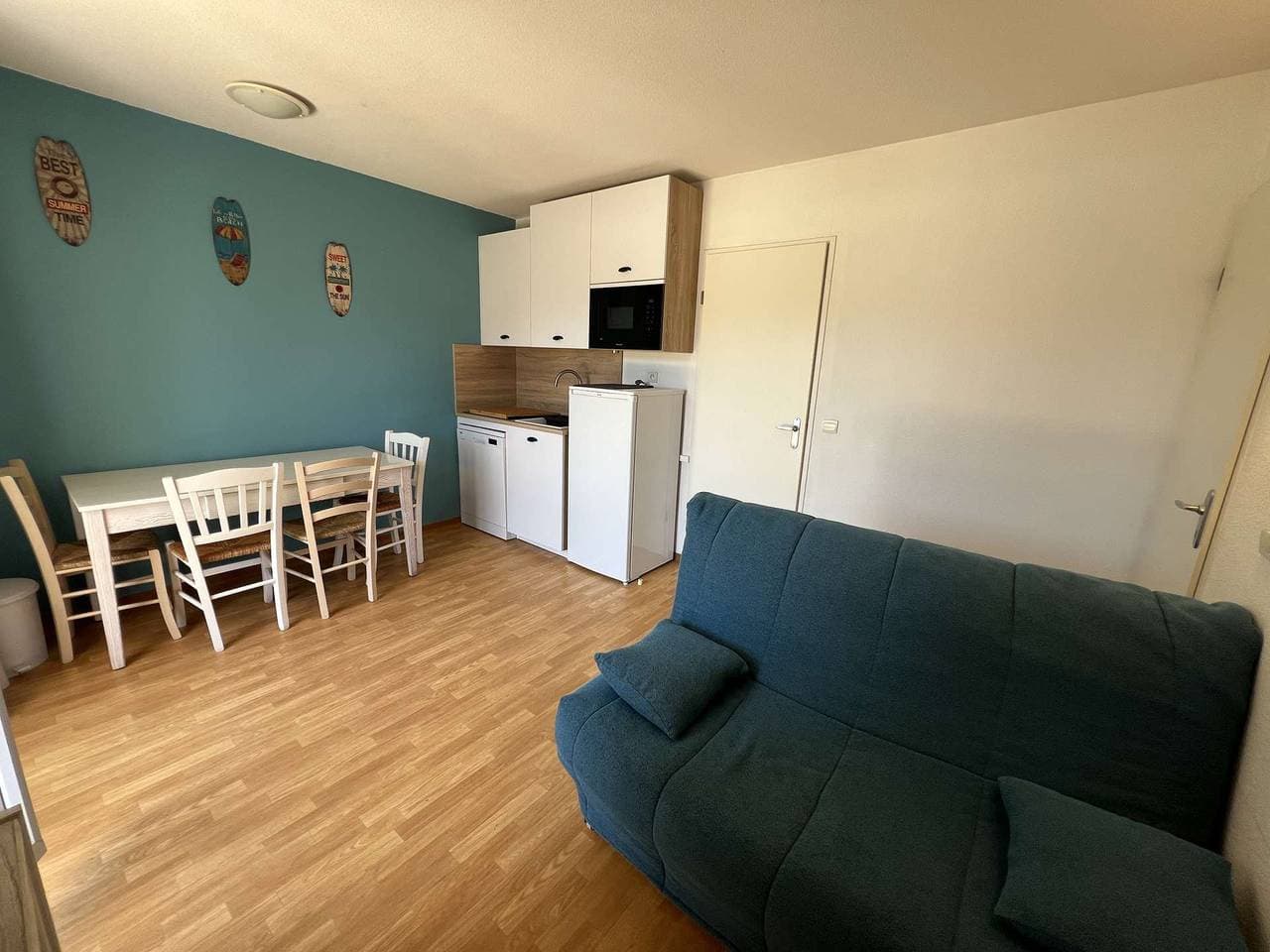 Foto 5 von 13: Komfortable Wohnung in einer Residenz mit Swimmingpool in Verdon sur Mer