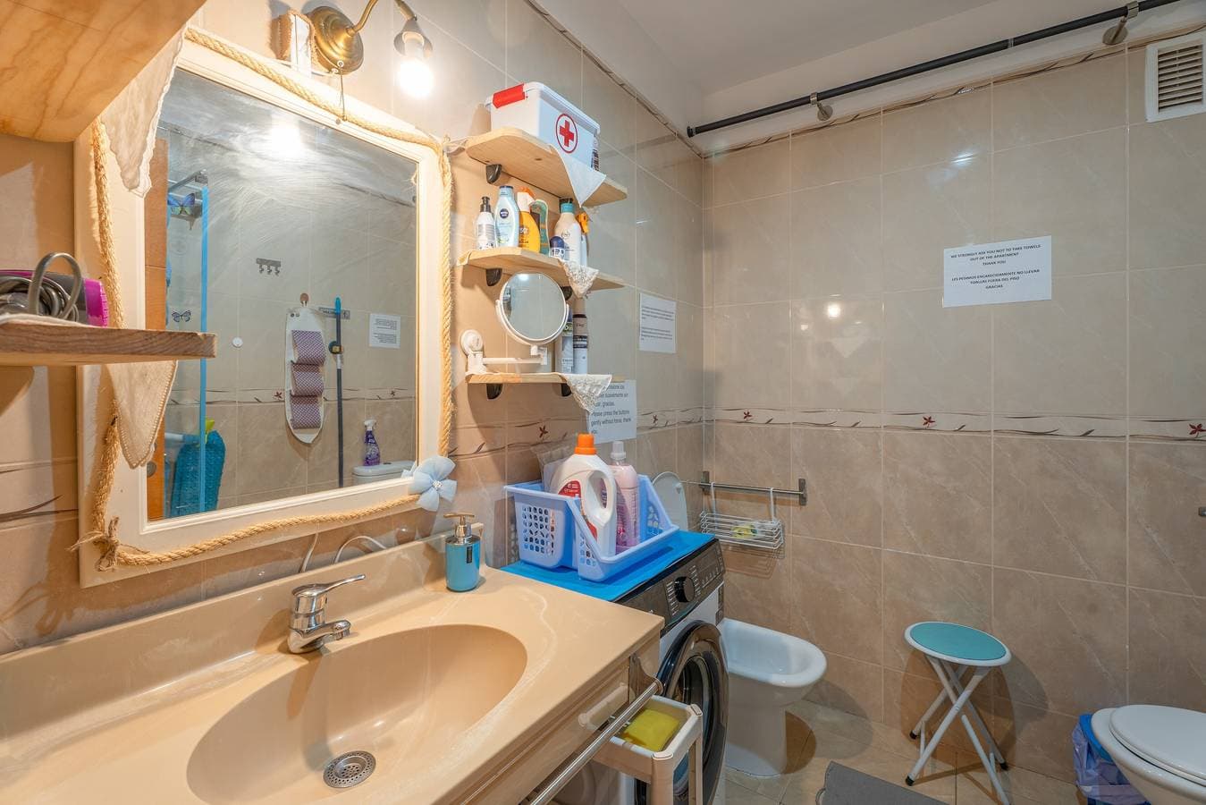 Foto 12 von 23: Ferienstudio 'Los Abrigos 1 Room Playa Wifi' mit WLAN und Klimaanlage