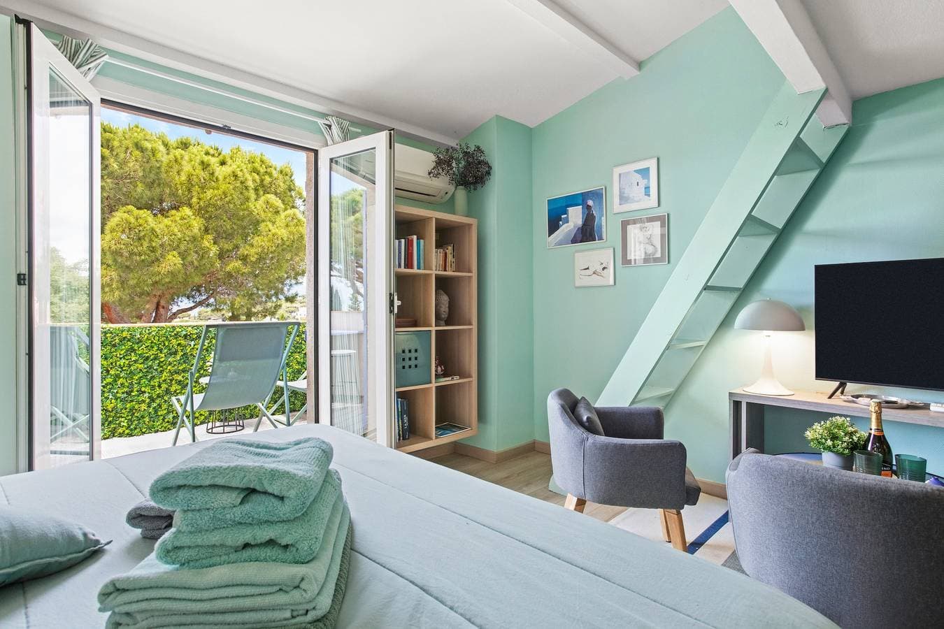Foto 11 von 41: Appartement 'Ein kleines Paradies in Gigaro' mit Meerblick, WLAN und Klimaanlage
