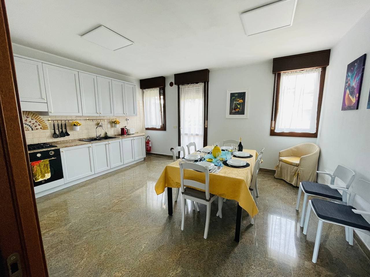 Foto 6 von 45: Ferienwohnung 'Royal Residence Abano Terme' mit Bergblick, WLAN und Klimaanlage