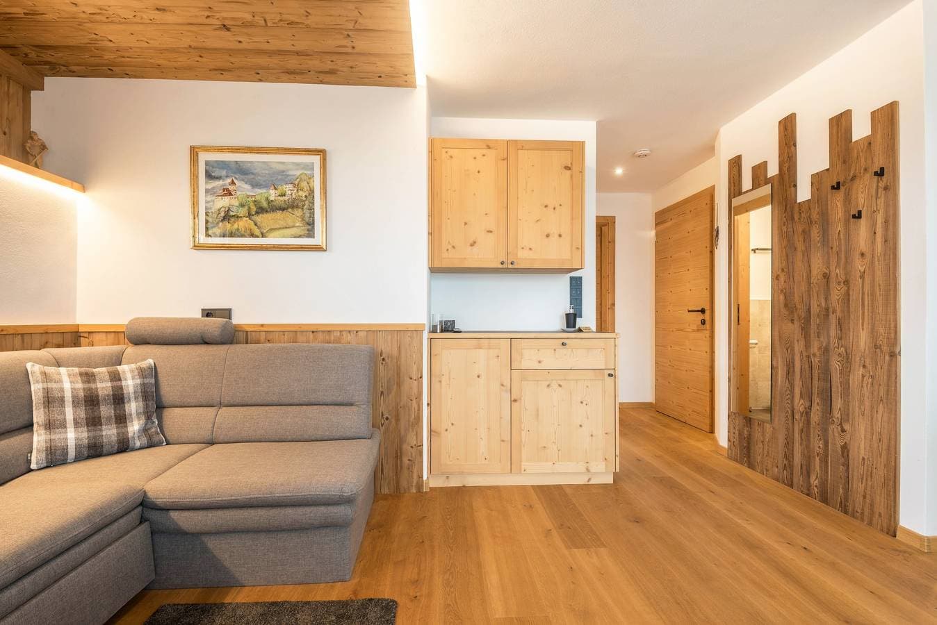 Foto 10 von 28: Ferienwohnung "Talblick" mit Bergblick, WLAN, Süd-Balkon. Auf Anfrage mit Infrarot Sauna.