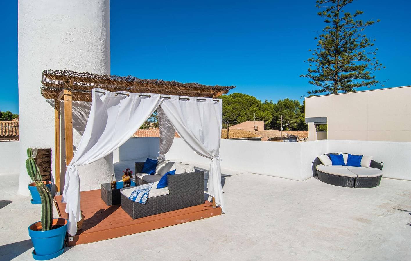 Foto 4 von 36: Appartement am Strand mit Pool und Terrasse, 1,5 km vom Strand entfernt