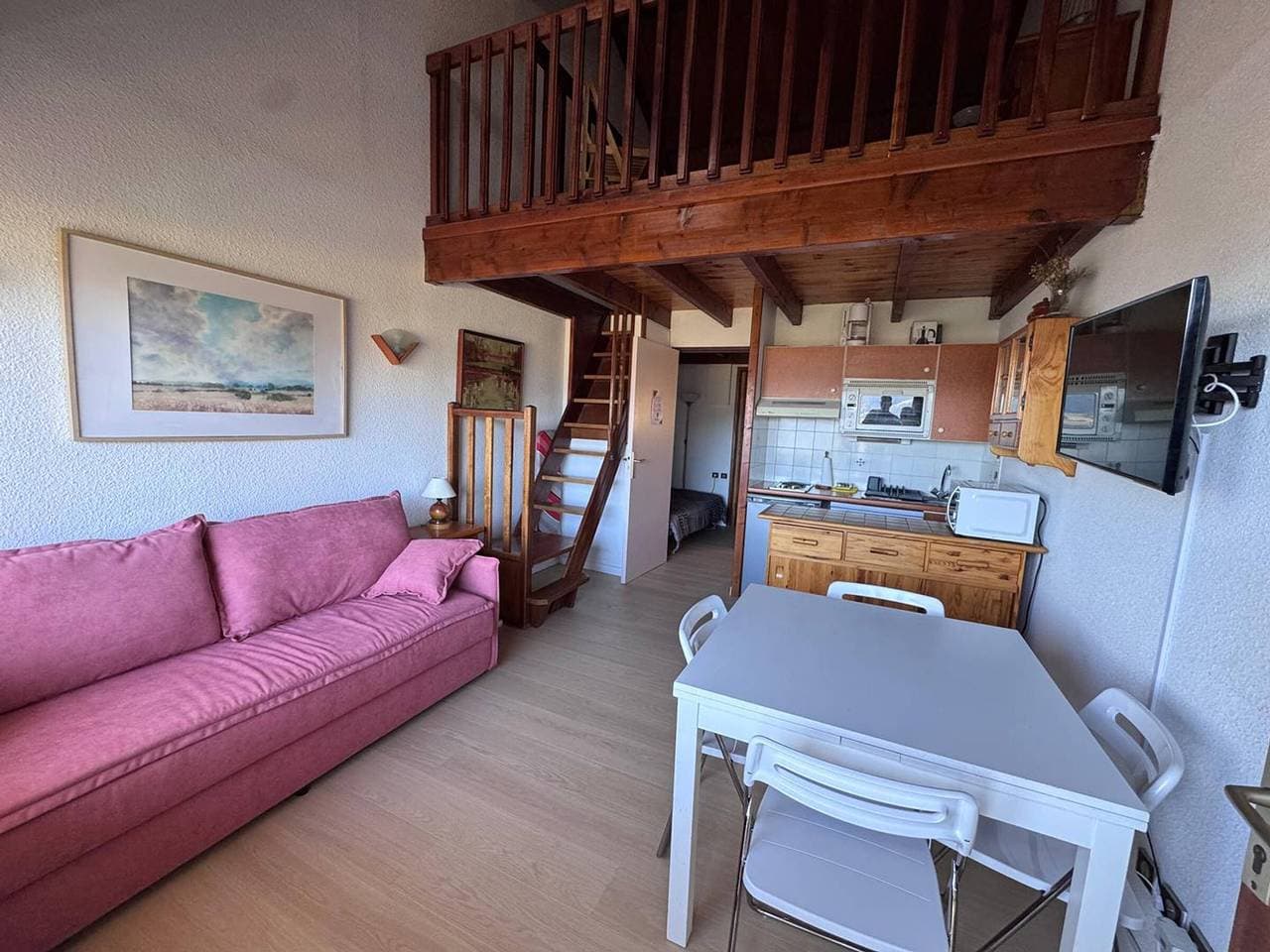 Süd-Maisonette-Studio mit Parkplatz in Font-Romeu 1