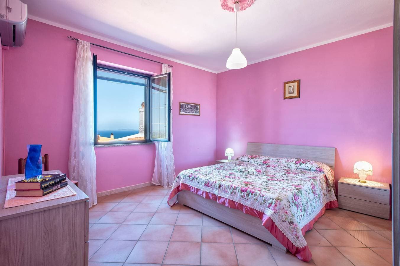 Foto 11 von 21: Ferienwohnung 'La Casa di Patty' mit Meerblick, Gemeinschaftsterrasse & Klimaanlage