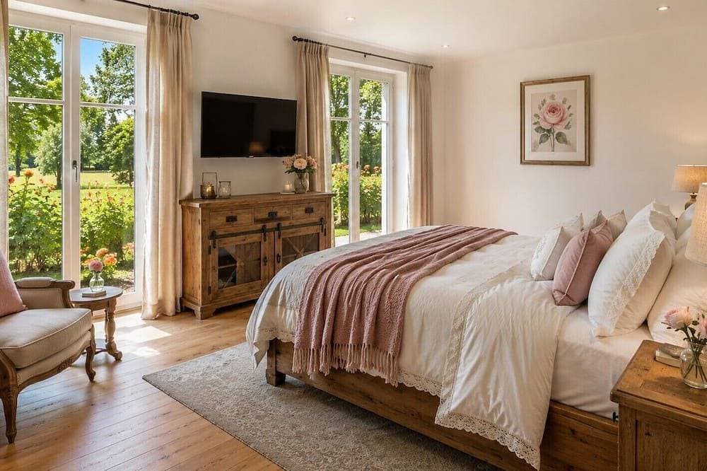 Landhaus 'Residenz Zum Rosengarten' mit Whirlpool Sauna, privater Terrasse und WLAN 1