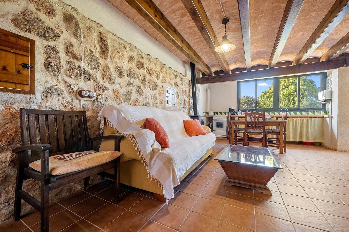 Foto 4 von 41: Finca "Lo Paller" mit Bergblick, Gemeinschaftspool und WLAN