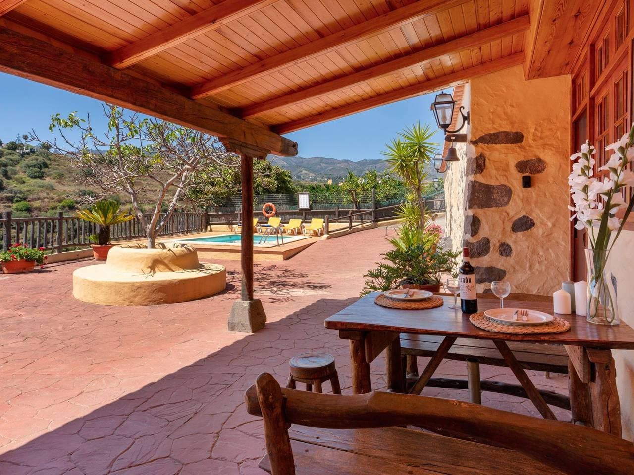 Foto 12 von 39: Kanarische Finca mit Pool und herrlicher Aussicht