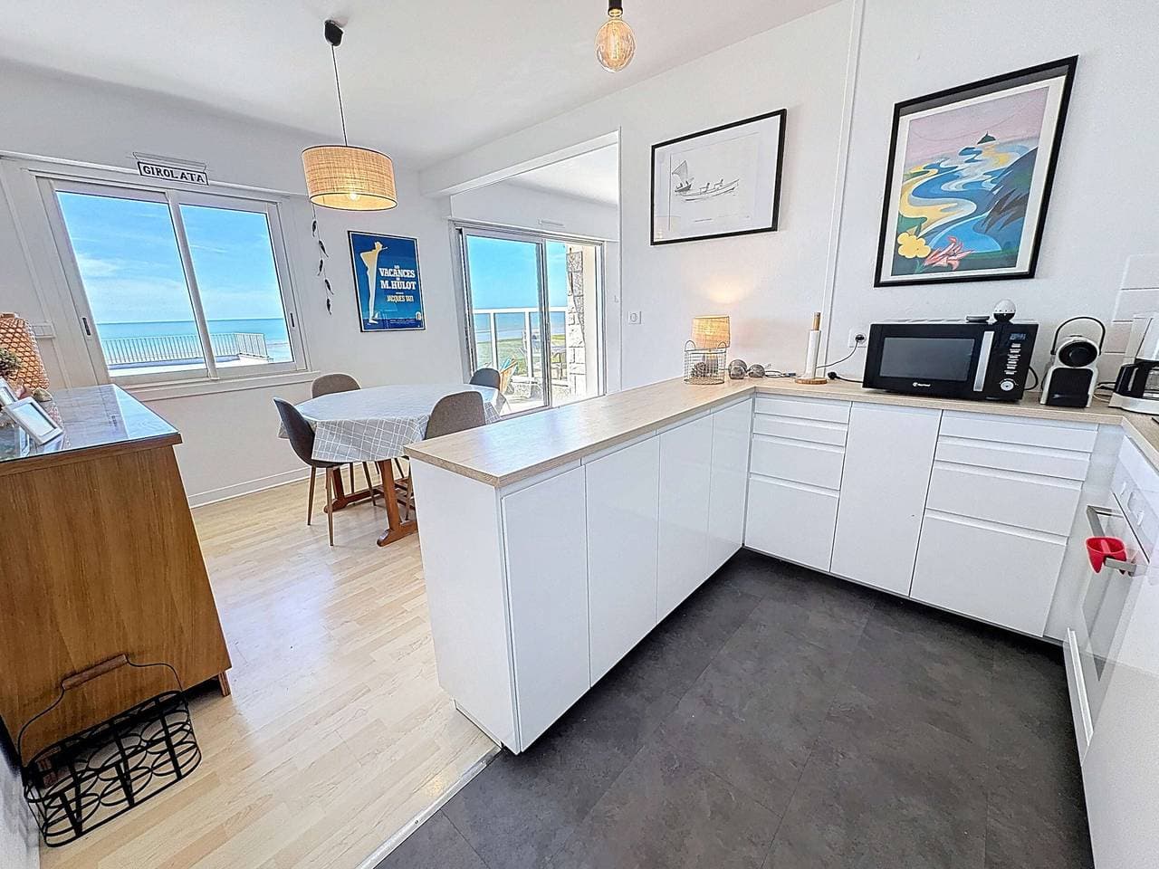 Foto 9 von 25: Apartment am Meer mit Terrasse und Parkplatz