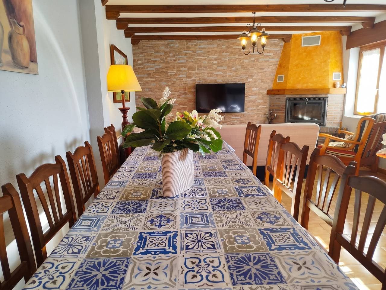 Foto 12 von 58: Familienhaus in Peral de Arlanza mit umzäuntem Garten