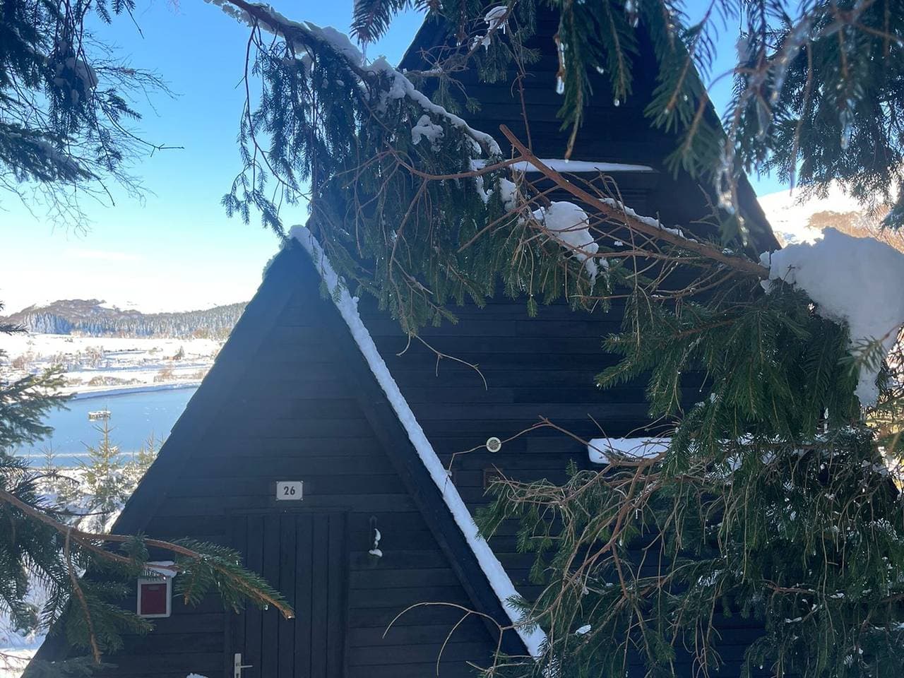 Berghütte mit Balkon, nahe Pisten und Zentrum 1