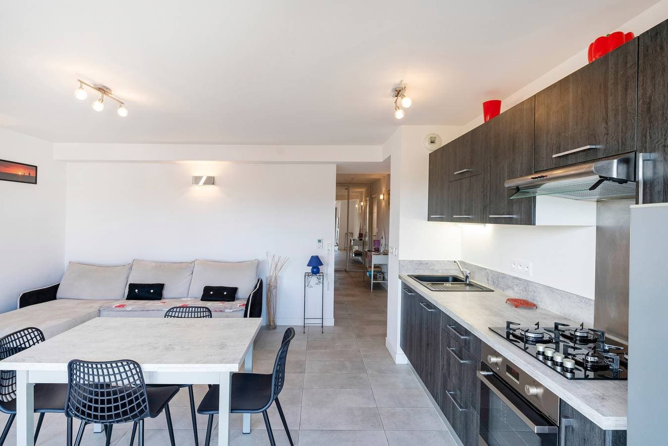 Foto 12 von 31: Imarena – Hochwertige Wohnung mit Hafenblick, Balkonen und Privatem Parkplatz in Capbreton