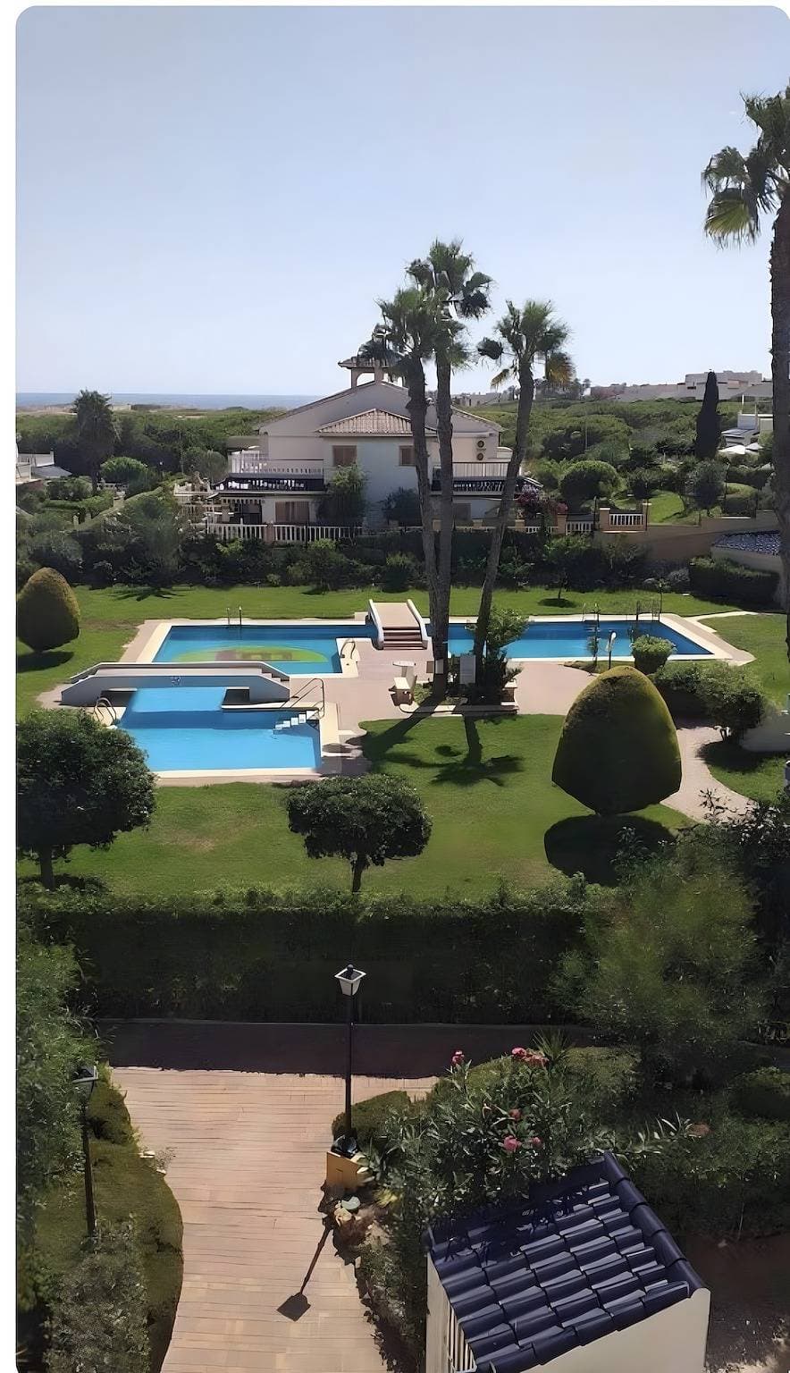 Foto 9 von 31: Apartment mit Poolblick, 500 m vom Strand entfernt