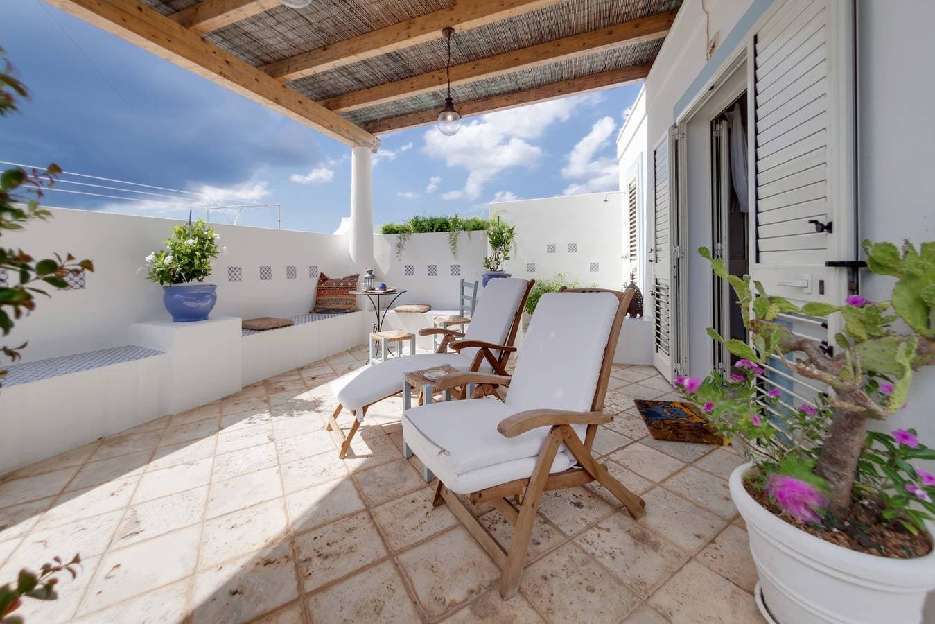 Foto 12 von 29: Ferienwohnung 'Casa Fiammetta' mit Meerblick, privater Terrasse und Klimaanlage