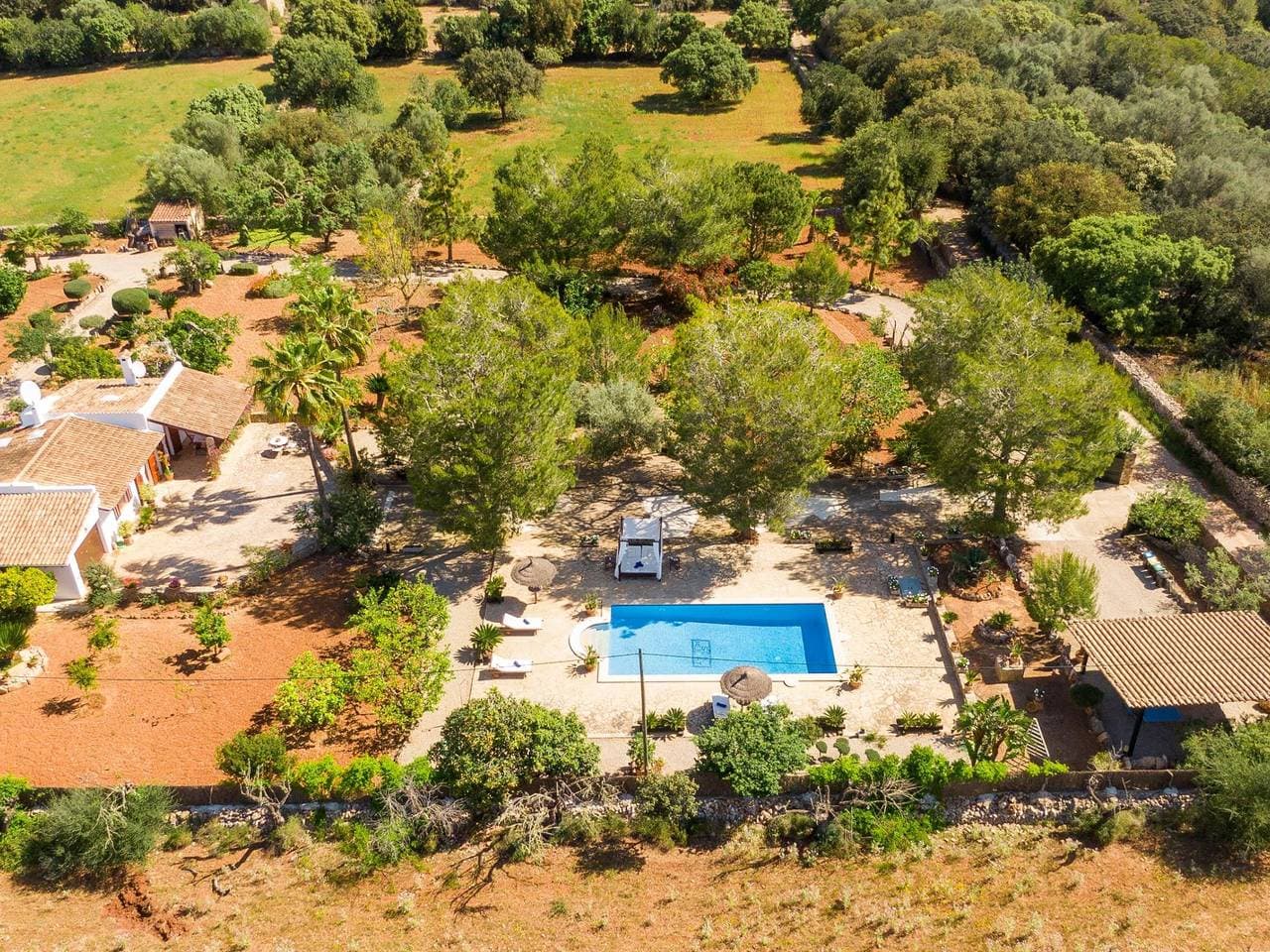 Foto 7 von 45: Son Mulet - Schöne Villa mit privatem Pool und Garten in Llubí