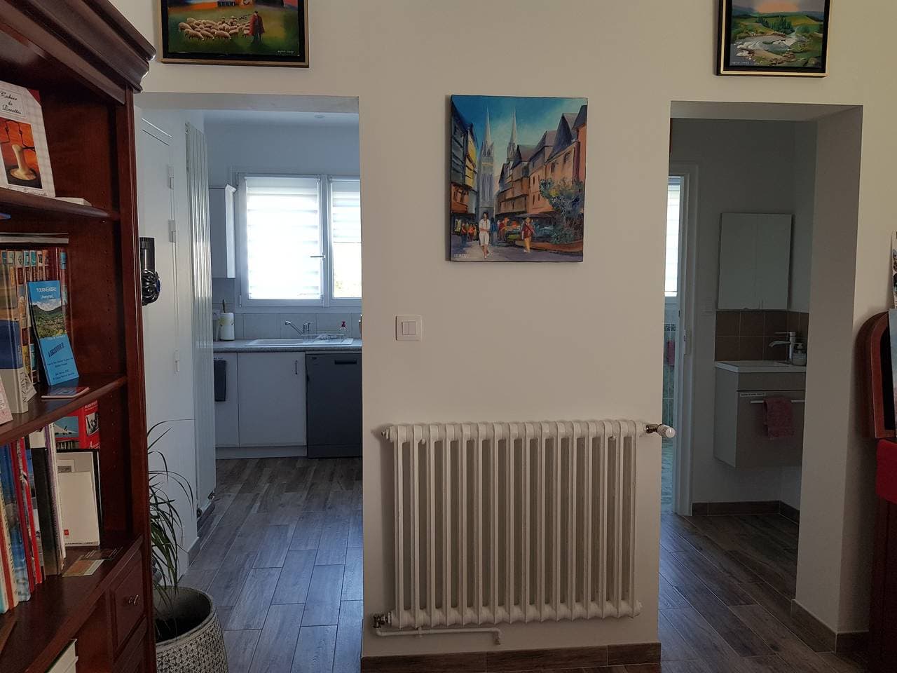 Foto 9 von 43: Landhaus 'Gîte Aux Tourterelles' mit Bergblick, WLAN und Klimaanlage