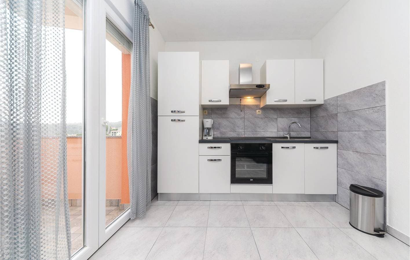 Foto 12 von 21: Gemütliche Wohnung mit Terrasse, WLAN und Parkplatz, 1,5 km vom Strand entfernt