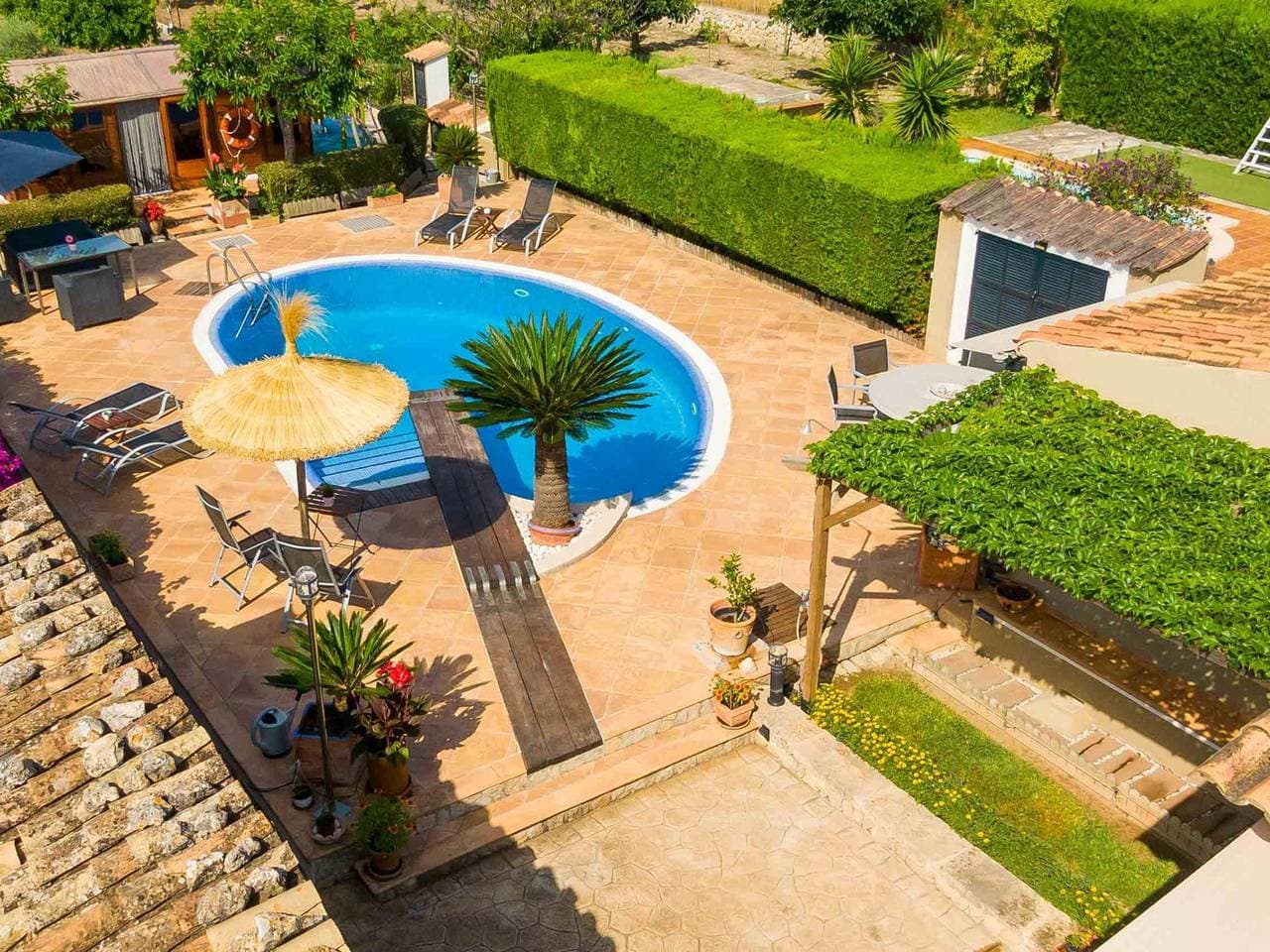 Foto 6 von 30: Wunderschöne Finca mit Pool in Selva, im Zentrum von Mallorca.