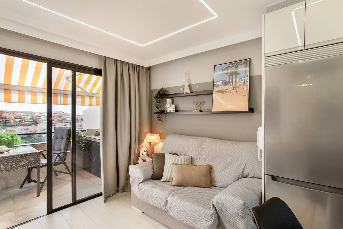 Foto 5 von 29: Ferienwohnung 'Estrella Del Mar Vista Al Puerto' mit Meerblick, Wi-Fi und Klimaanlage