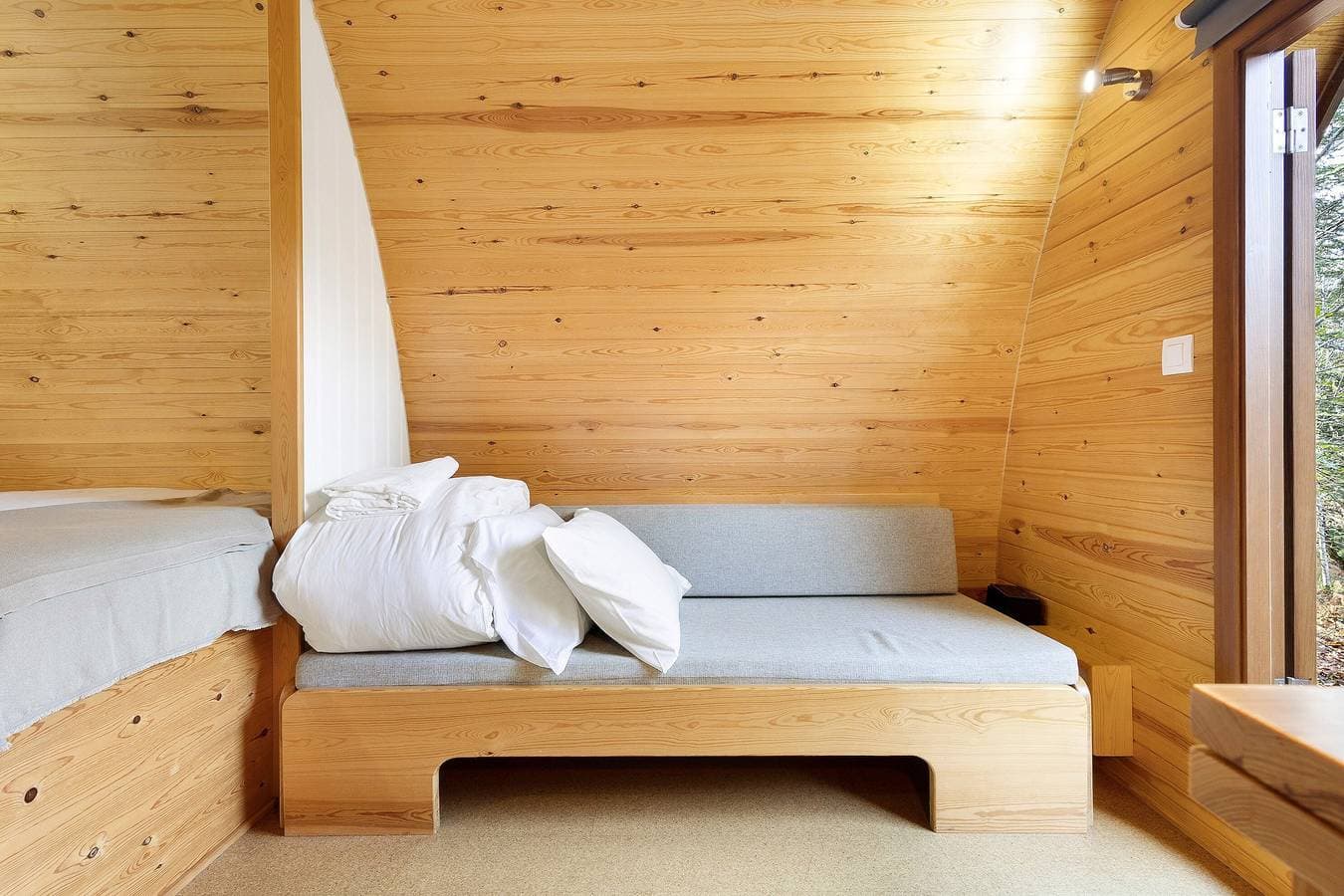 Foto 6 von 20: Chalet 'Cadana Pod' mit Bergblick, privater Terrasse und gemeinsamem Garten
