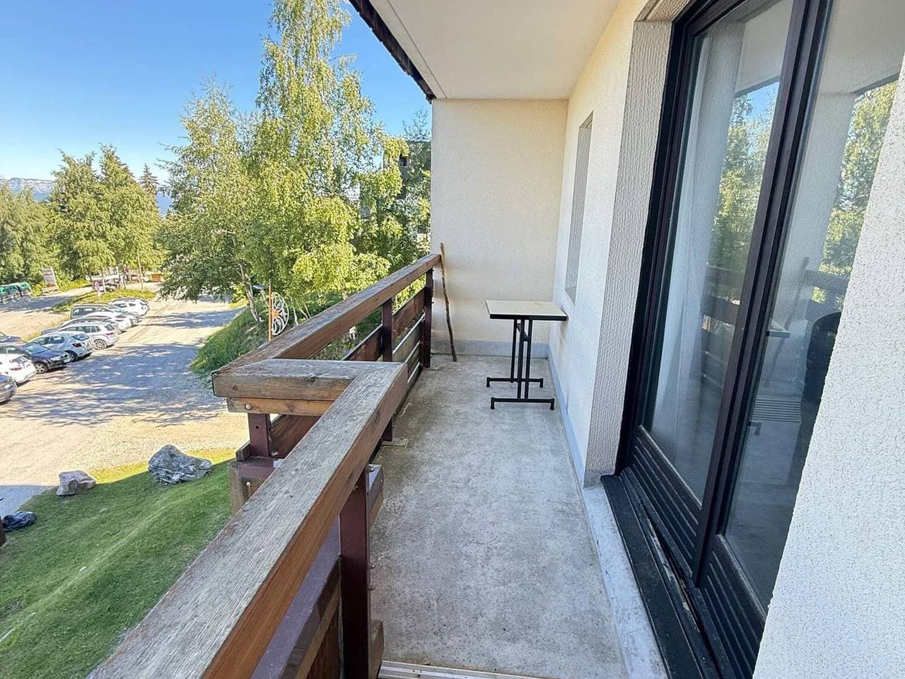Foto 8 von 11: An der Piste, 2 Zimmer für 5 Pers, Balkon, Talblick
