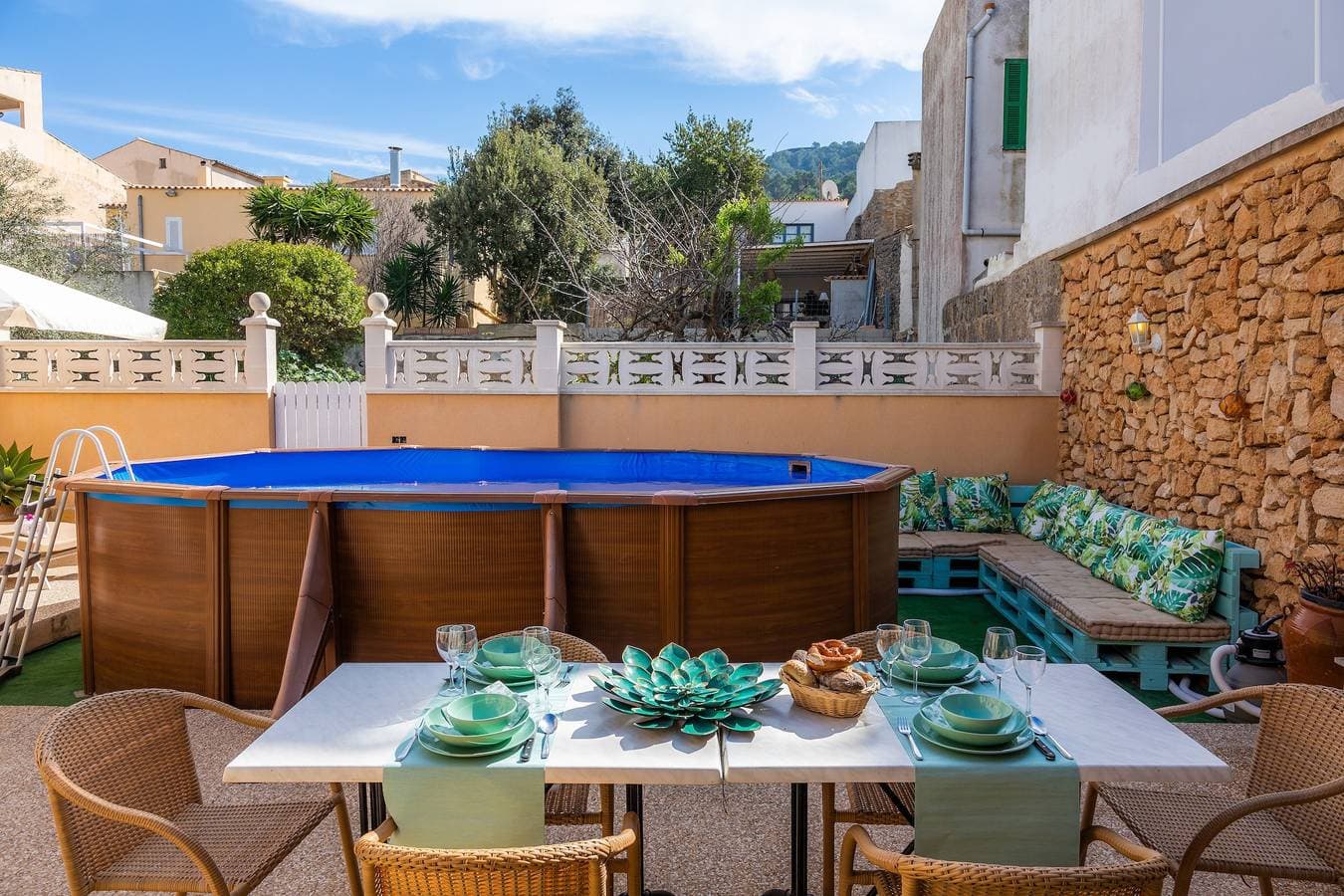 Foto 3 von 30: Ferienhaus Casa Hermosa mit Pool, Terrasse, Klimaanlage und WLAN