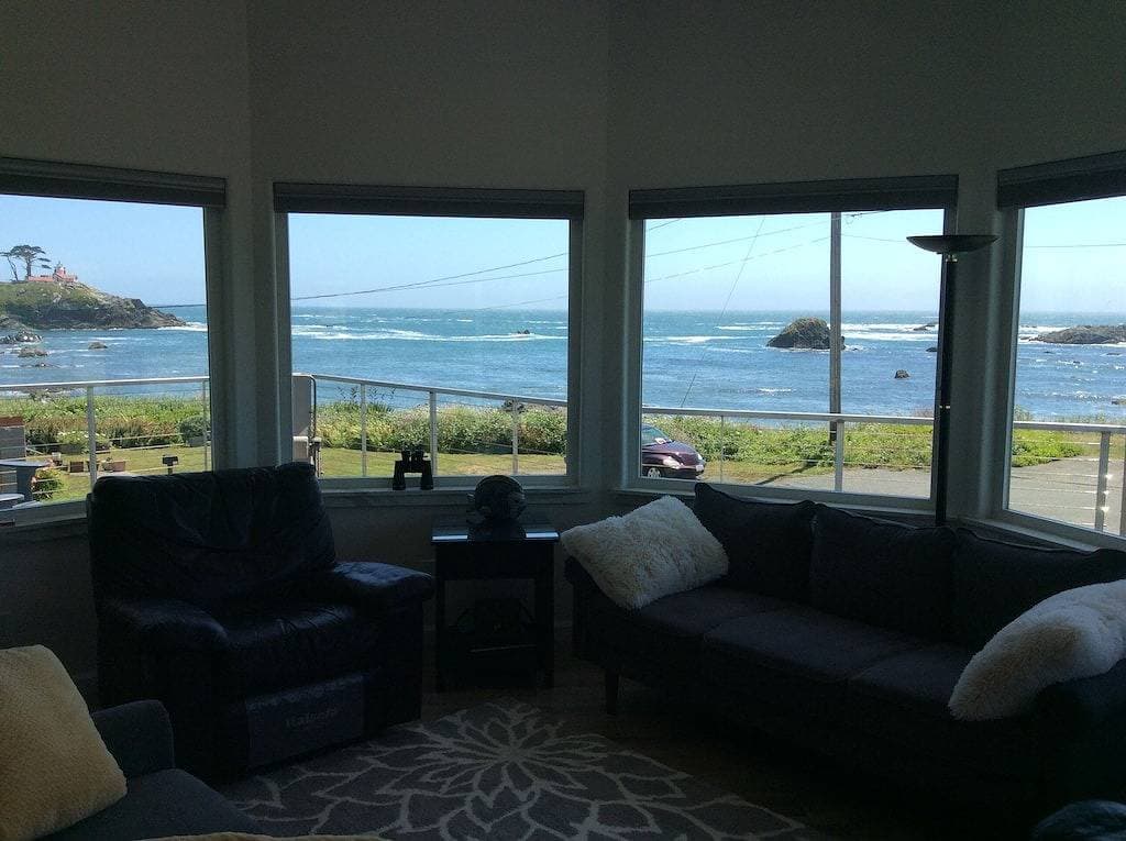 Foto 7 von 27: Ferienhaus am Meer Fantastische Aussicht auf den Ozean und den Leuchtturm Battery Point