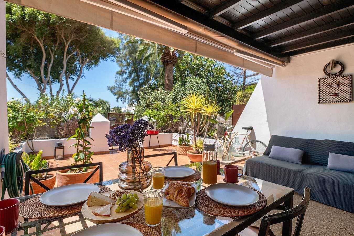 Foto 2 von 28: Ferienhaus 'Casa La Rosa Del Mar' mit privater Terrasse, Balkon und WLAN