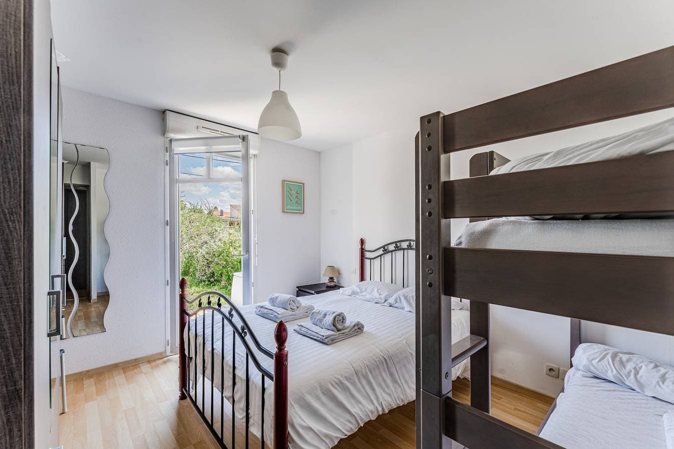 Foto 10 von 28: Bel Air mit privater Terrasse und Garten, 10 Gehminuten vom Markt entfernt