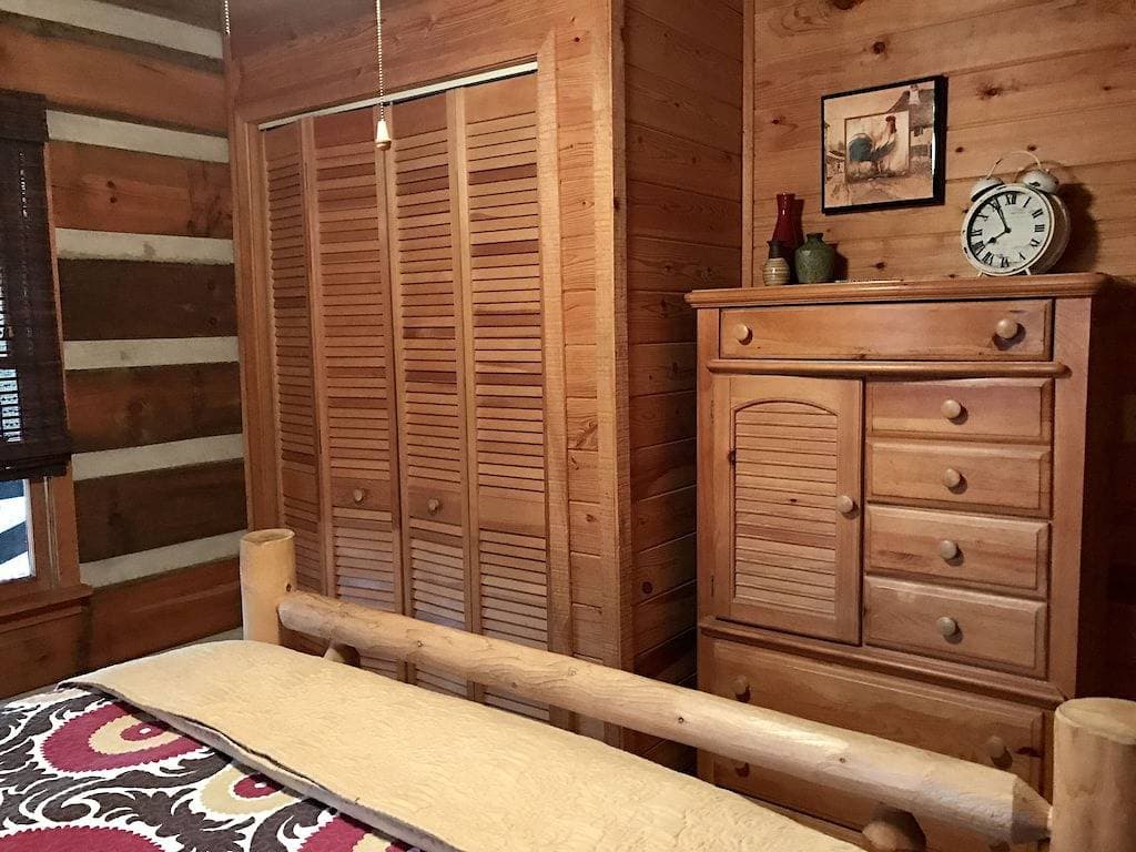 Foto 4 von 39: Schöne Echt Log Cabin .... Nicht das durchschnittliche Kabine! Whirlpool. W-lan. Feuerstelle