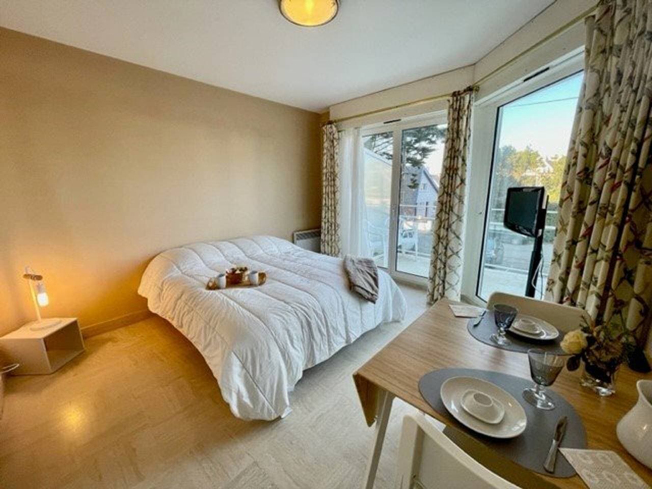 Quiberon: Studio 20m² avec Terrasse et Accès Direct à la Plage 1